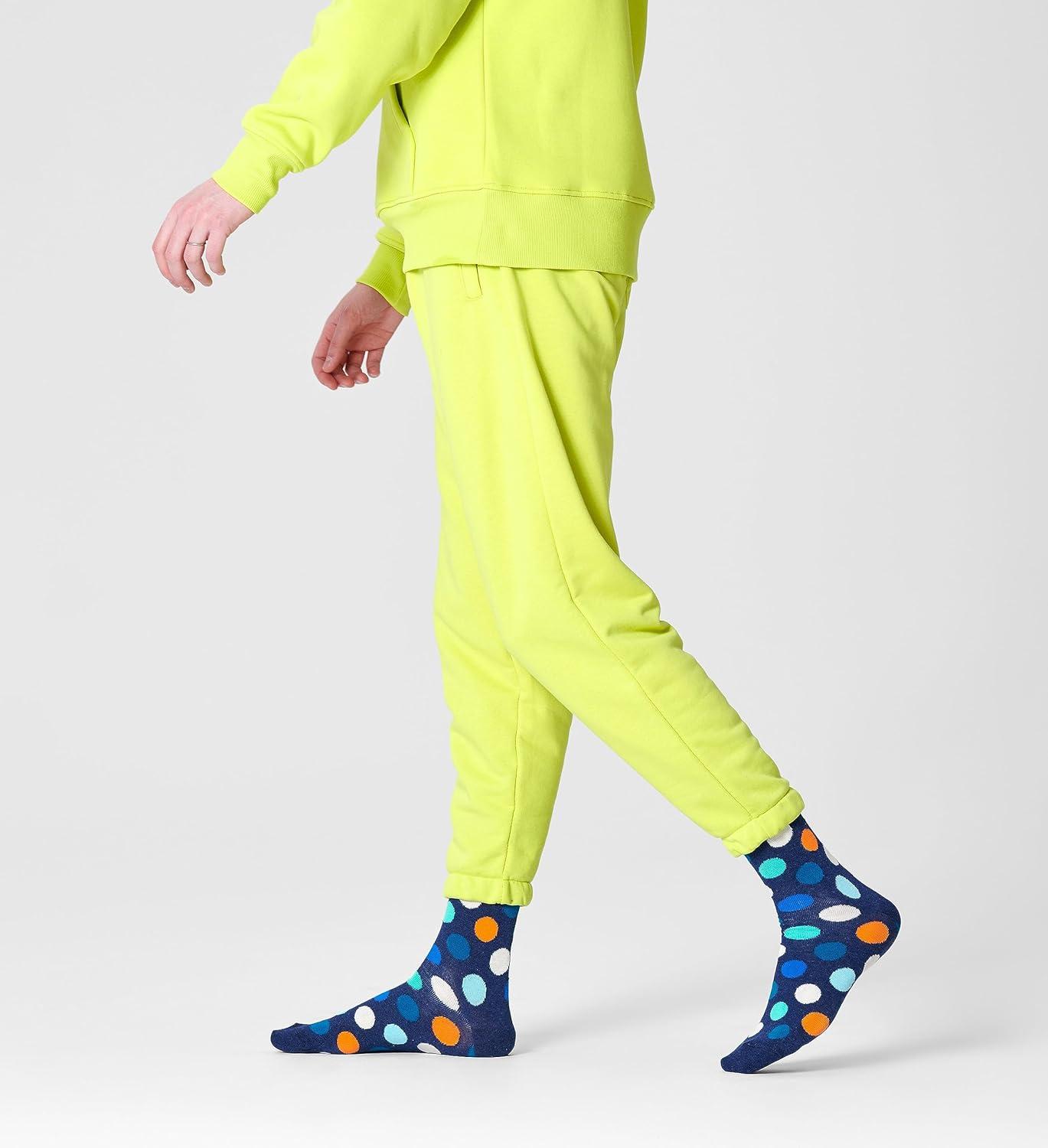 imageHappy Socks Geometric Patterns Designs Socks for Men and Women Multicolor Gift Boxes made with Sustainable Cotton4pack Multicolor Set