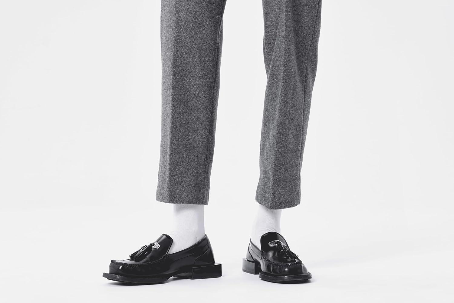 imageHappy Socks Solid Colored Sock Set For Men and Women Made with Sustainable Organic Cotton3pack White