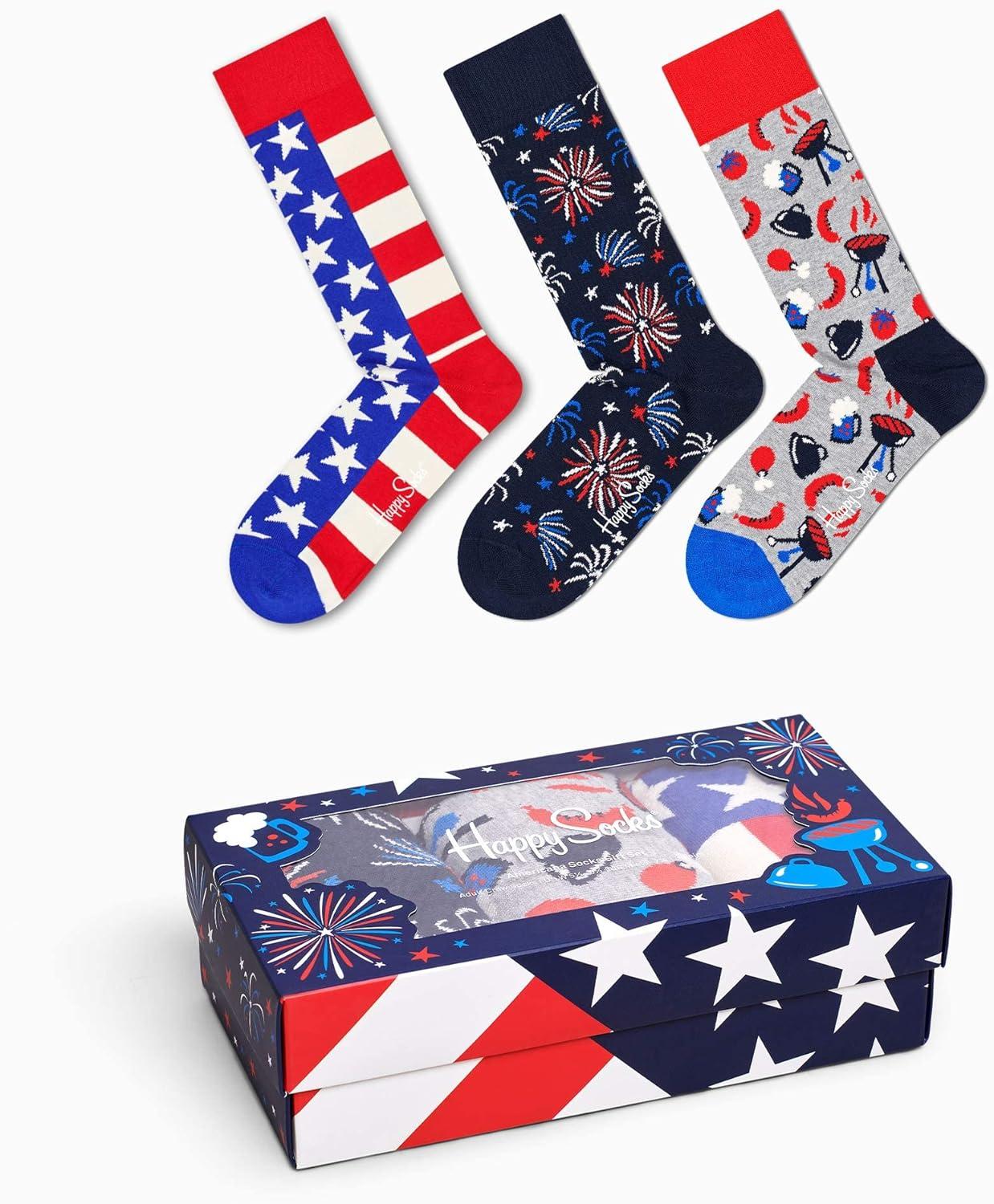 imageHappy Socks Wine Coffee Beer ampamp Beverage Themed Gift Socks For Men and Women made with Sustainable CottonDark Blue