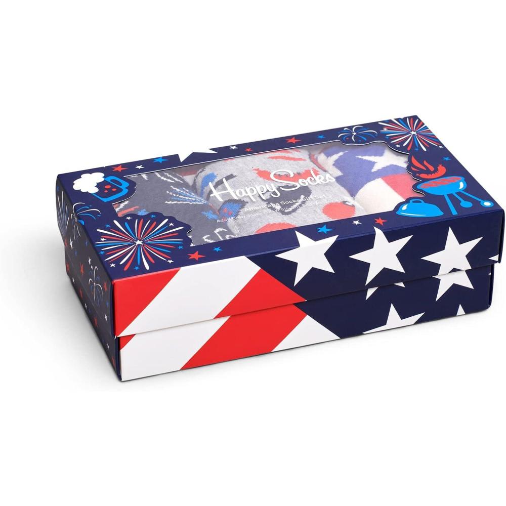 imageHappy Socks Wine Coffee Beer ampamp Beverage Themed Gift Socks For Men and Women made with Sustainable CottonDark Blue