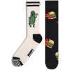 imageHappy Socks Foodie Design Sustainable Crew Sock Gift Box Sets For Men and Women Burger Ice Cream Picnic2pack Burger  Pickle Mix Socks