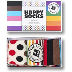 Happy Socks Holiday Styles for Men & Women, Halloween, Valentine’s & Father’s Day with Gift Boxes(3-pack Pride Socks Gift Set)