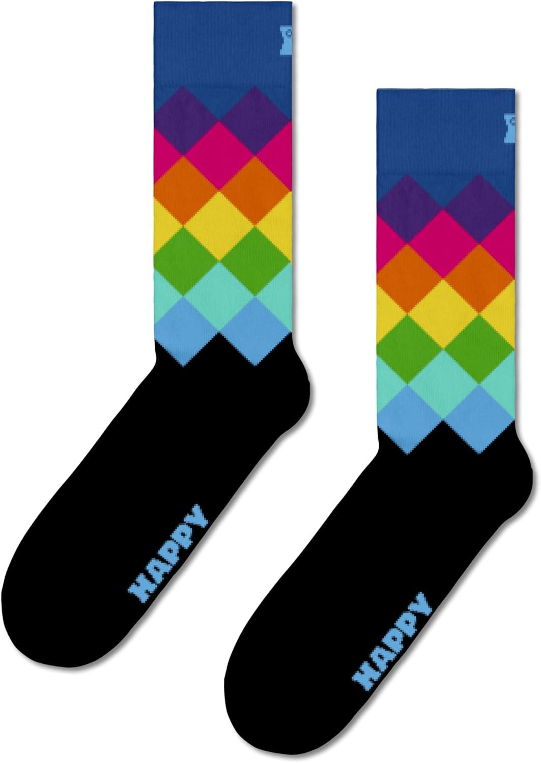 imageHappy Socks Unisex Adult P003098Strip Gift Box 4pack