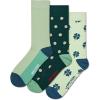 3-pack Green Socks