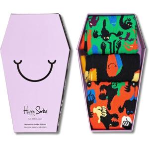 Happy Socks Halloween Edition Gift Box (US Mens Shoe:4.5-7.5; Women’s Shoe: 5.5-9.5, Halloween)
