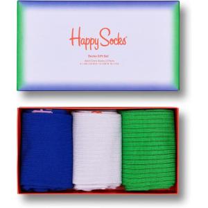 Happy Socks Solid Colored Sock Set- For Men and Women, Made with Sustainable Organic Cotton (US, Alpha, Medium, Large, Regular, Regular, 3-Pack Color Smash Socks Gift Set)