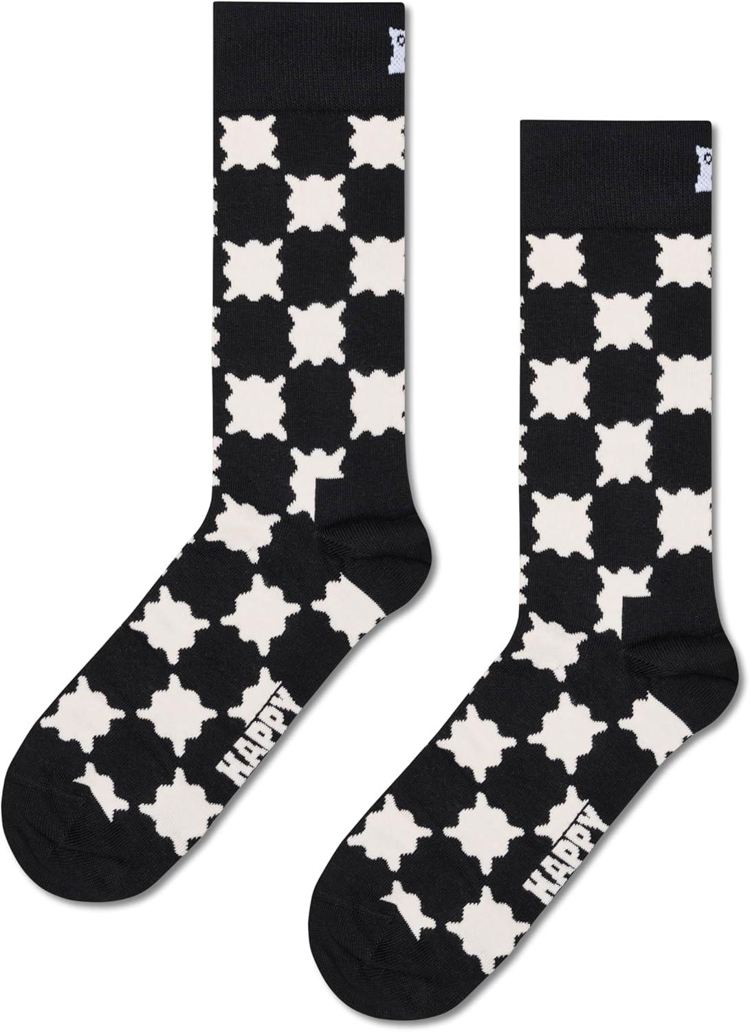 imageHappy Socks 3Pack Gift SetBlack and White Check