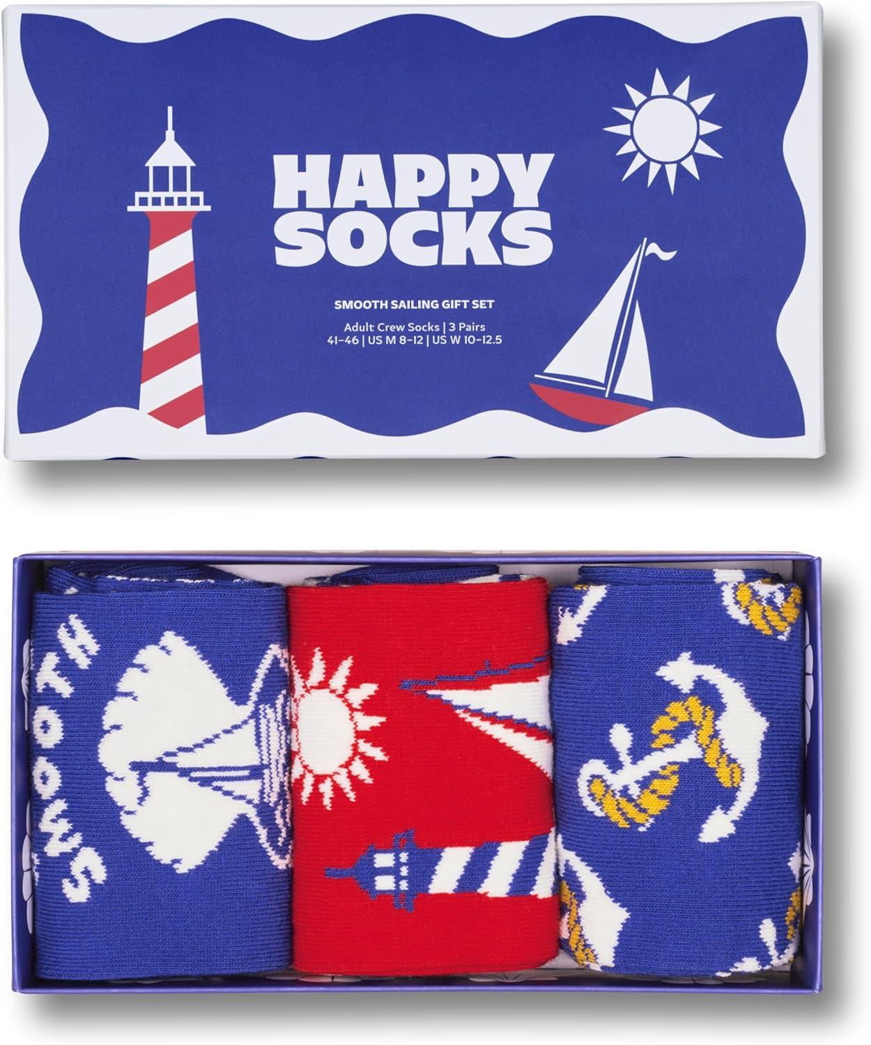 imageHappy Socks 3Pack Gift SetSmooth Sailing