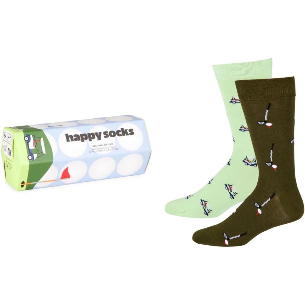 imageHappy Socks 2Pack Gift SetGreen Golf