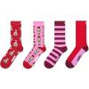 imageHappy Socks womens 4pack Holiday Gift SetRed