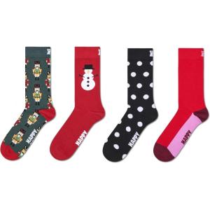 Happy Socks 4-Pack Holiday Gift Set(Green)