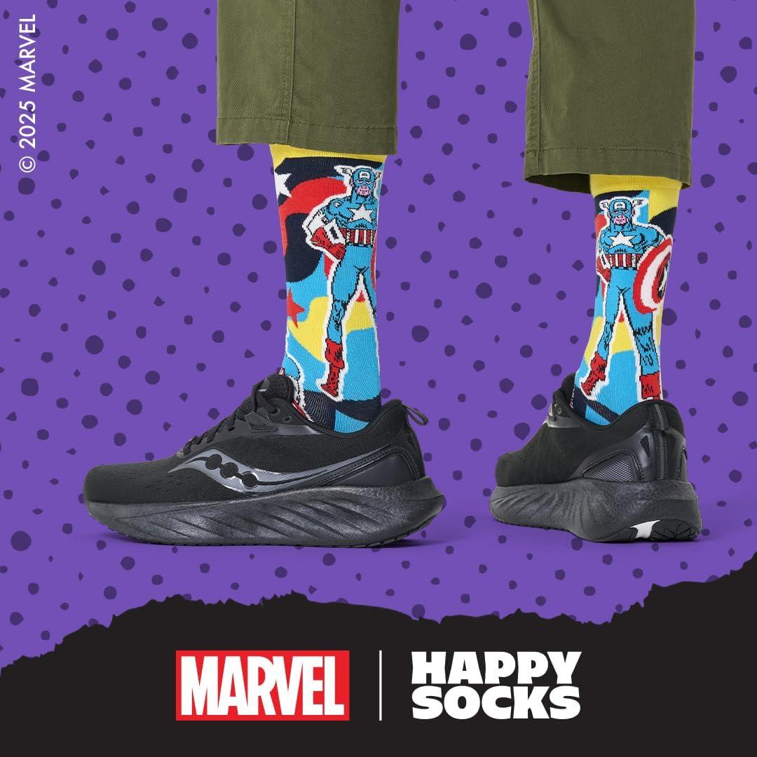 imageHappy Socks Marvel Avengers SocksAvengers 3pack