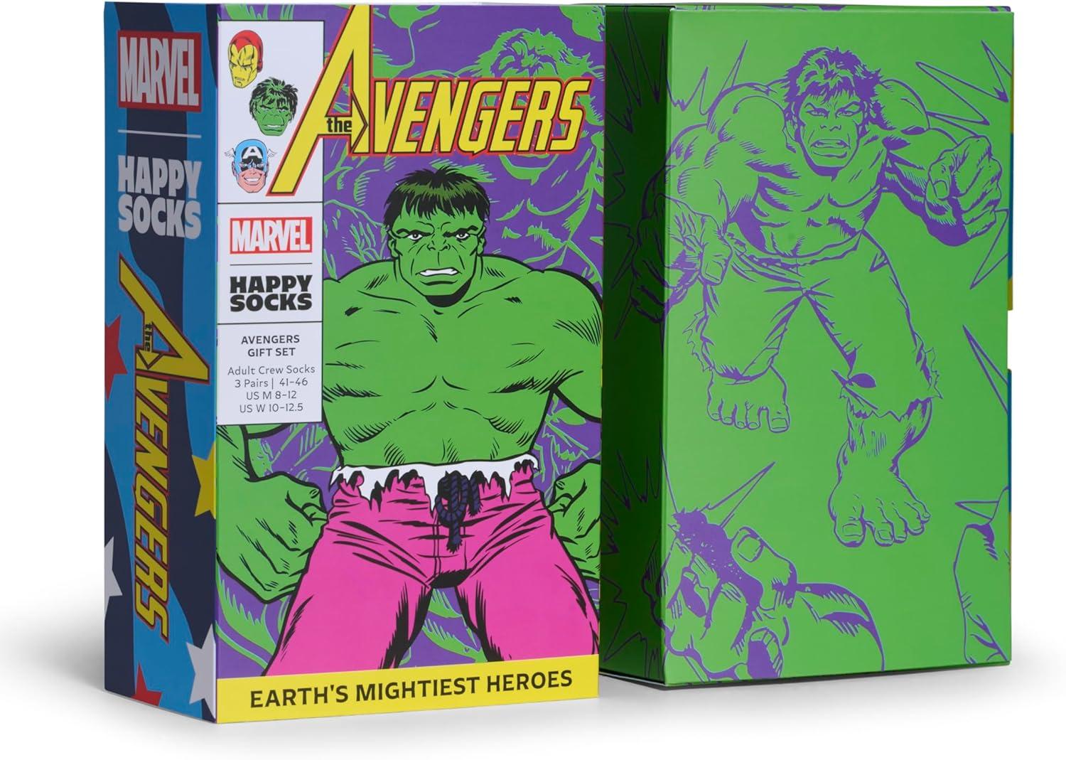 imageHappy Socks Marvel Avengers SocksAvengers 3pack