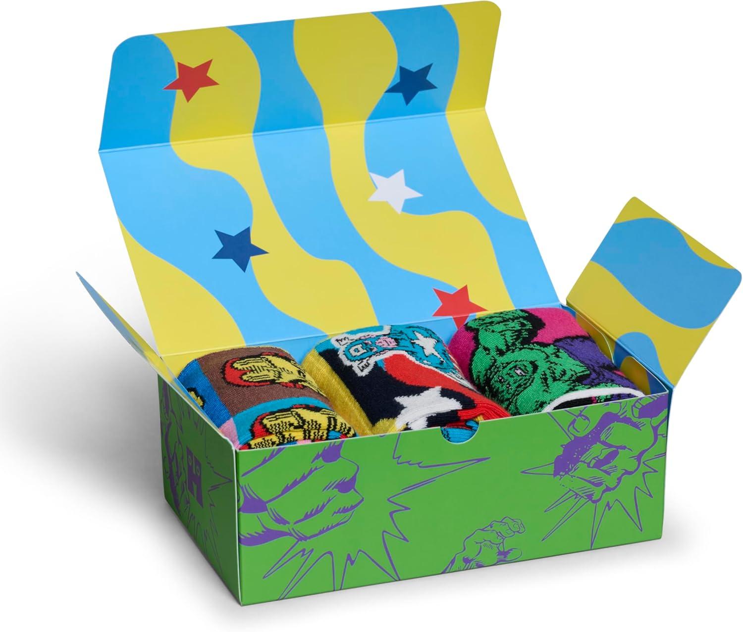 imageHappy Socks Marvel Avengers SocksAvengers 3pack